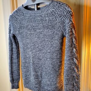 So size Small gray sweater